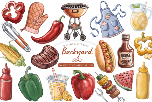 Fire Up Your Designs: The Ultimate Guide to Using Backyard BBQ Clipart PNG for Summer Projects