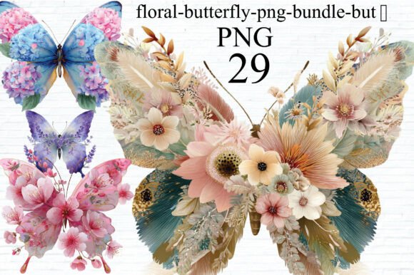 Floral Butterfly Clipart Bundle PNG: A Practical Guide for Designers and Crafters