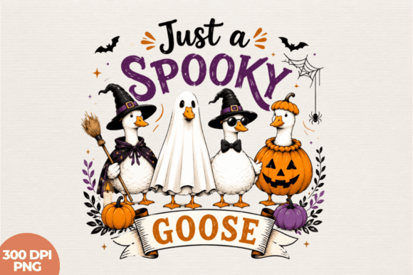 Spooky Goose Witch Design Guide