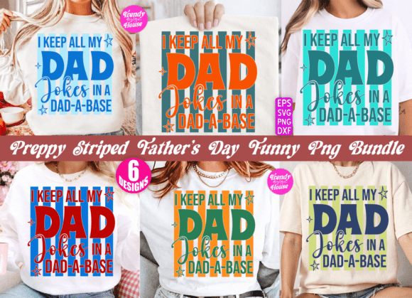 Unlocking Creativity with the Preppy Striped Funny Father PNG Bundle