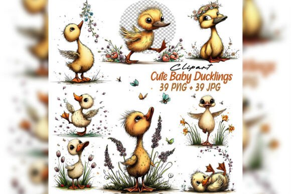 Whimsical Duck Clipart Set: A Guide for Designers and Crafters